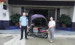 阆中公安成功帮助群众找回遗失车辆