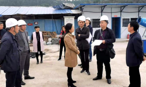 省民政厅调研阆中民政项目实施情况