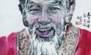 落下闳拜年系列画作北京发布